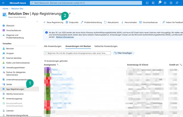 Créer une nouvelle inscription d’application pour OIDC dans Microsoft Entra ID