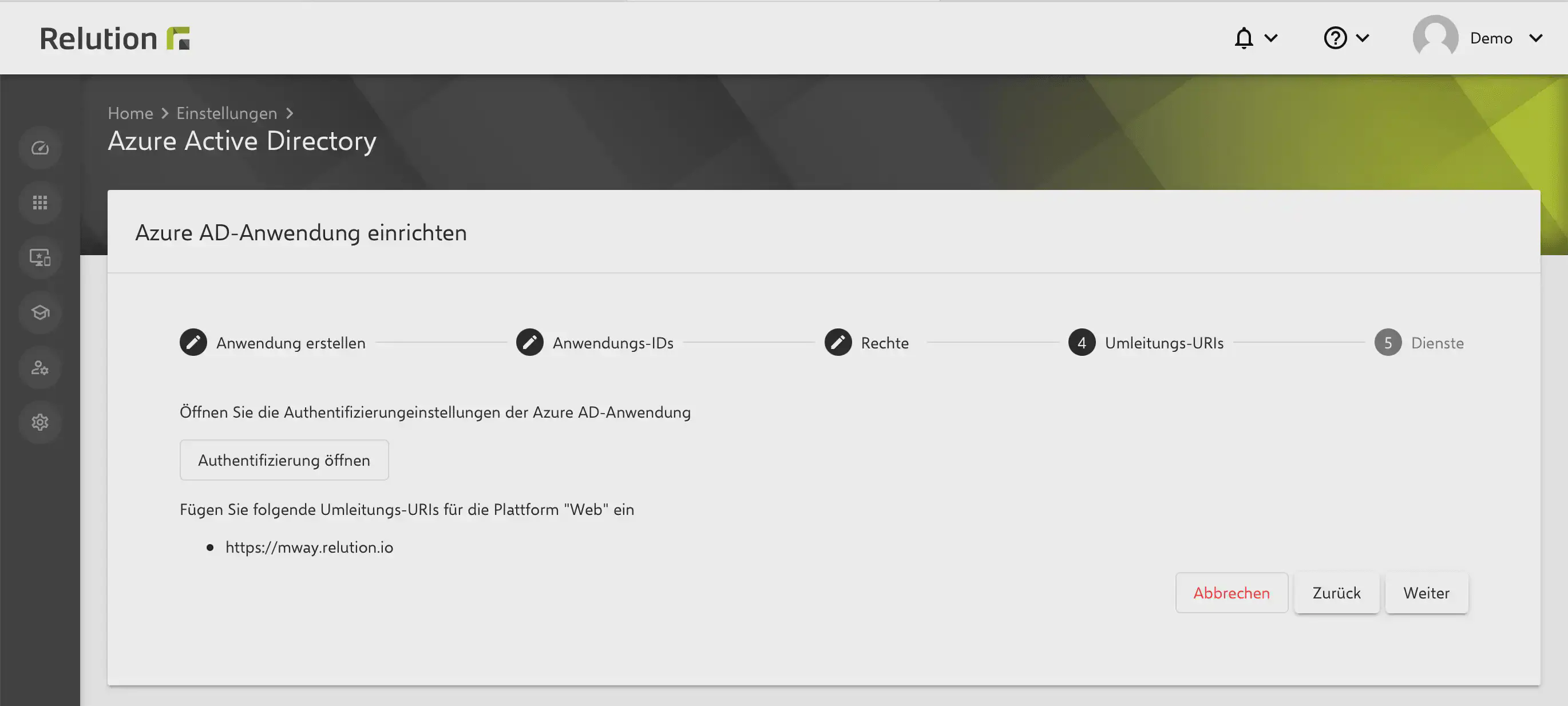 Ajouter la plateforme d’authentification pour l’URI de redirection dans Microsoft Entra