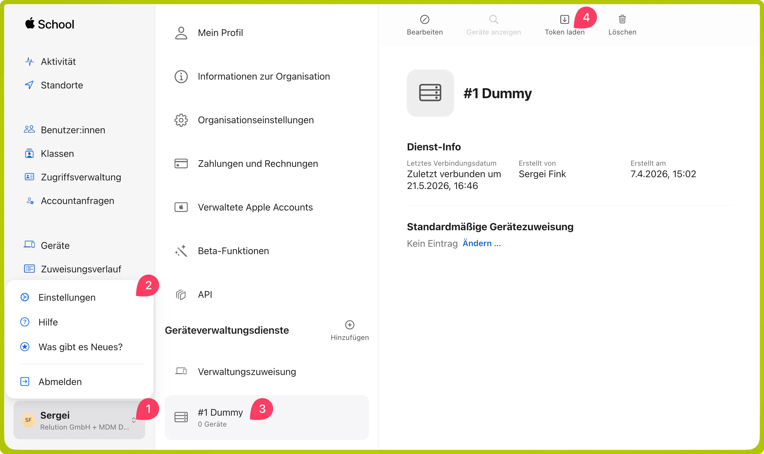 Apple School Manager Téléchargement DEP