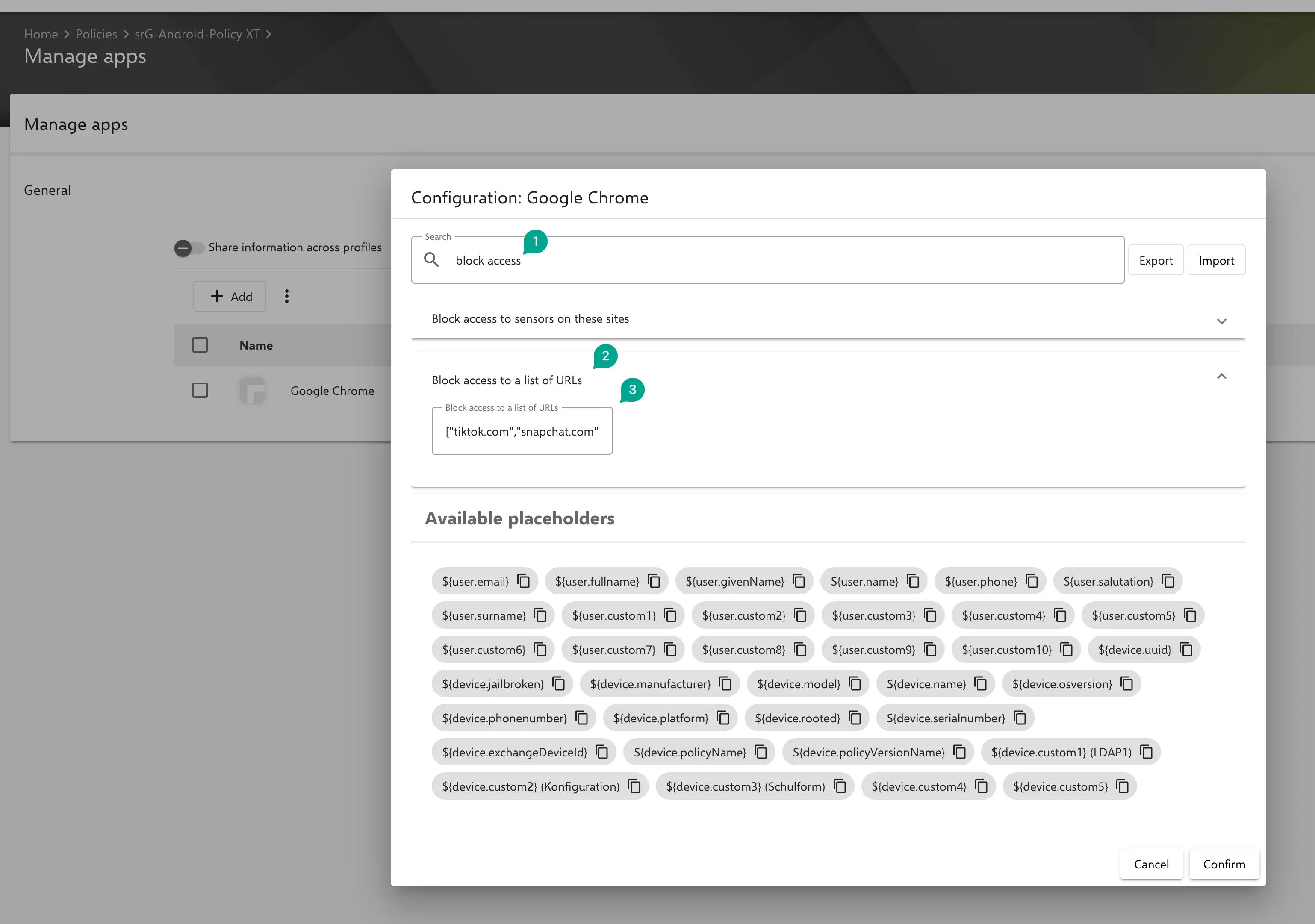 Chrome-Blockliste-2