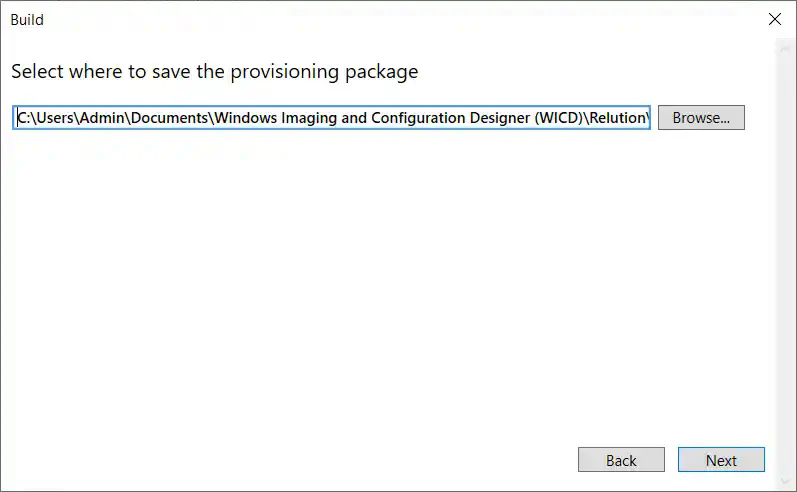 Windows Configuration Designer package encryption and signing options for provisioning package protection