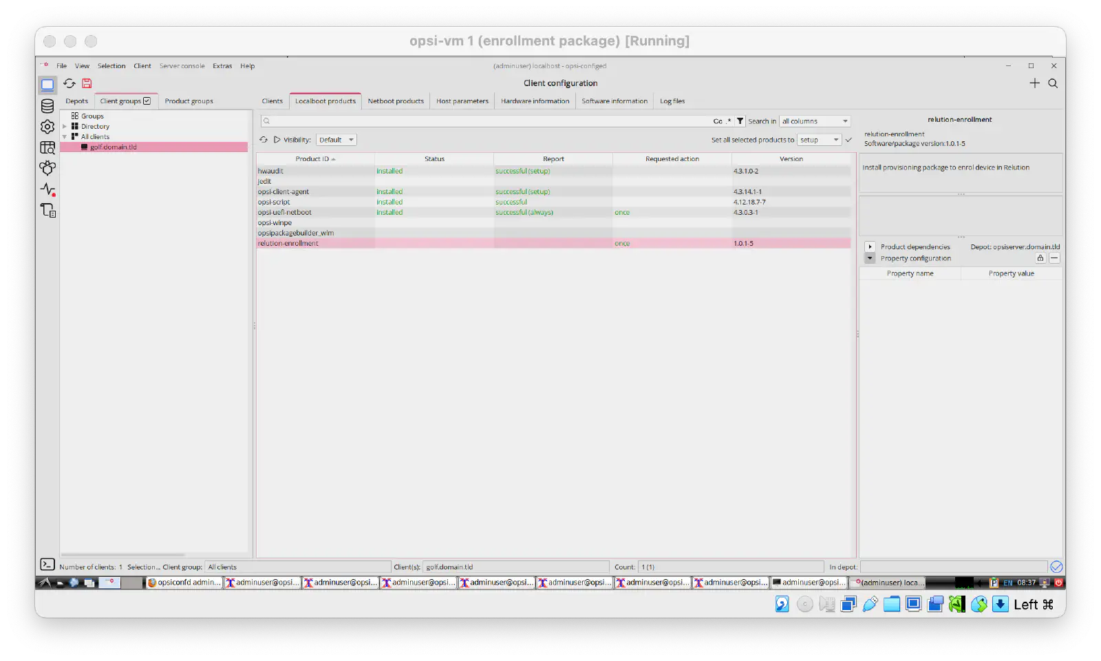 Start Relution enrollment