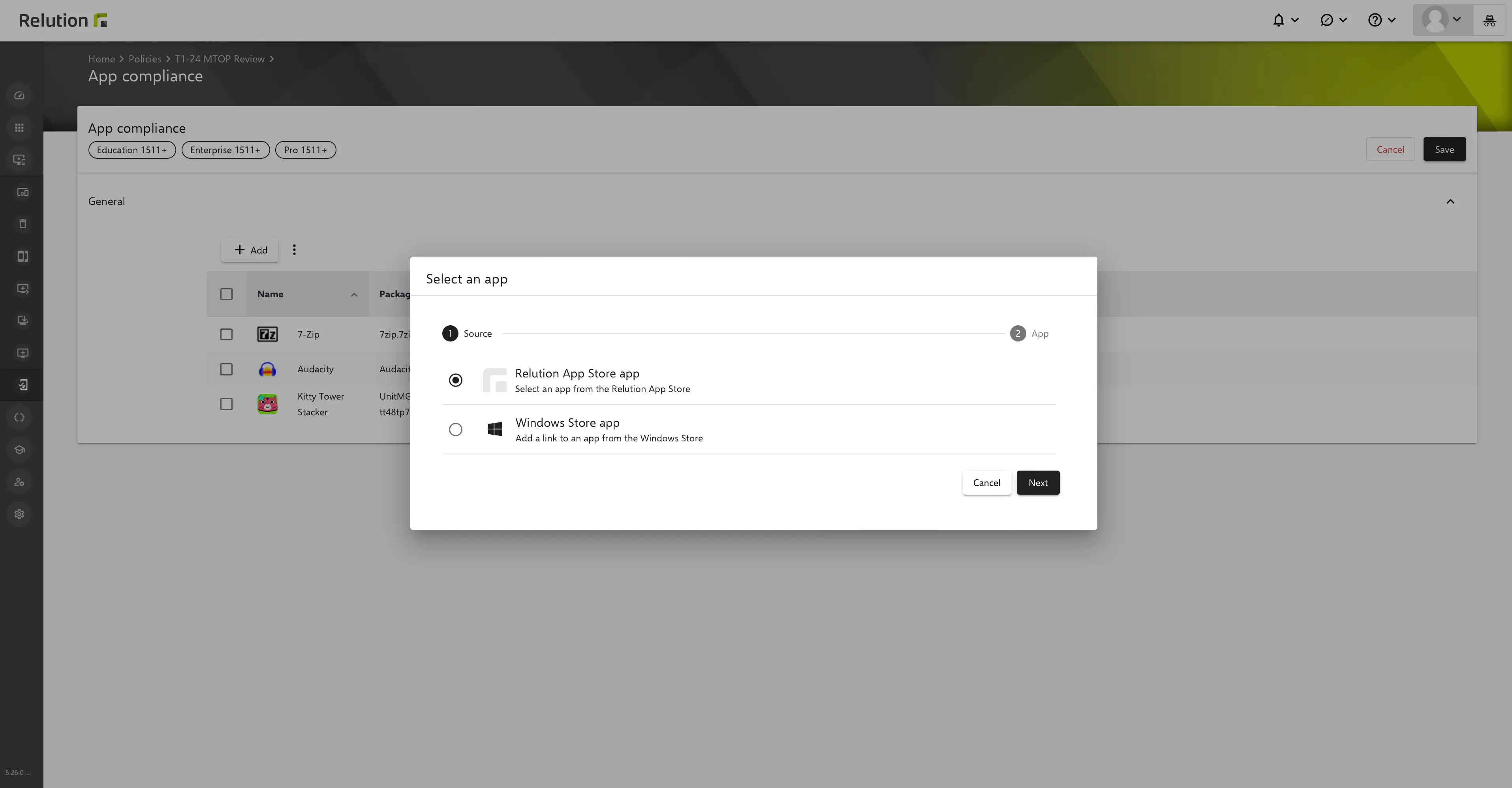 Ajouter une application WinGet